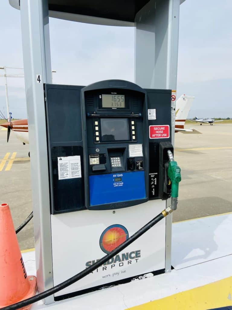 Sundance Airport Gas Pump